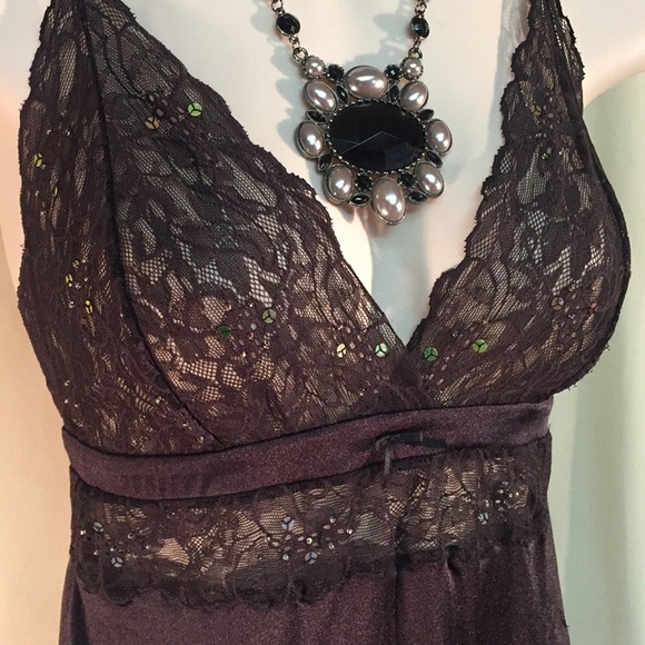 Victoria's Secret Other - Victoria’s Secret angels sexy black sequin Cami M